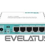 Rūteris Mikrotik  NET ROUTER 10/100/1000M 5PORT/HEX RB750GR3 