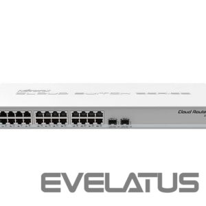 Nevadāms centrmezgls Mikrotik  NET ROUTER/SWITCH 24PORT 1000M/CRS326-24G-2S+RM 