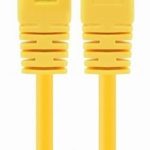 Nevadāms centrmezgls Gembird  PATCH CABLE CAT5E UTP 5M/YELLOW PP12-5M/Y 