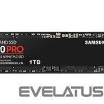 Cietais disks SSD Samsung  SSD||990 PRO|1TB|M.2|PCIE|NVMe|MLC|Write speed 6900 MBytes/sec|Read speed 7450 MBytes/sec|2.3mm|TBW 600 TB|MTBF 1500000 hours|MZ-V9P1T0BW 
