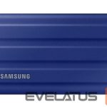 Cietais disks SSD Samsung  External SSD||T7|1TB|USB 3.2|Write speed 1000 MBytes/sec|Read speed 1050 MBytes/sec|MU-PE1T0R/EU 