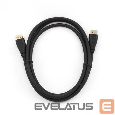 Monitoru piederums Gembird CABLE DISPLAY PORT 1M/CC-DP-1M