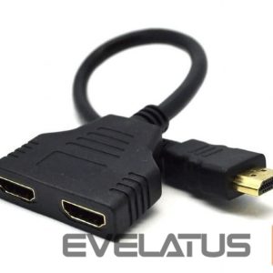 Monitoru piederums Gembird  CABLE HDMI DUAL SPLITTER/PASSIVE DSP-2PH4-04 