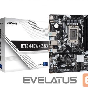 Pamatplate Intel procesorsiem Asrock  MB B760 S1700 MATX/B760M-HDV/M.2 D4 