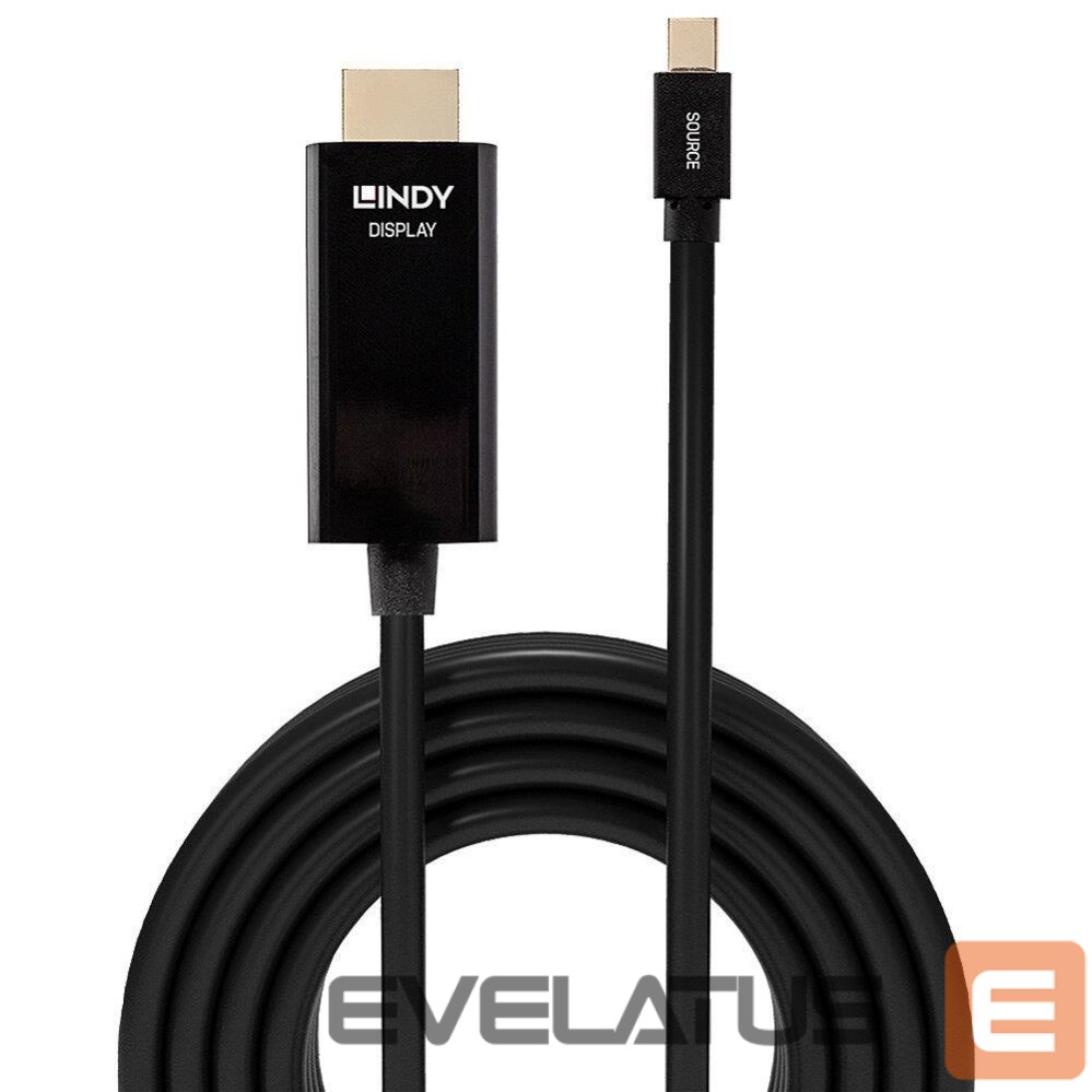 Monitoru piederums LINDY CABLE MINI DP TO HDMI 2M/36927