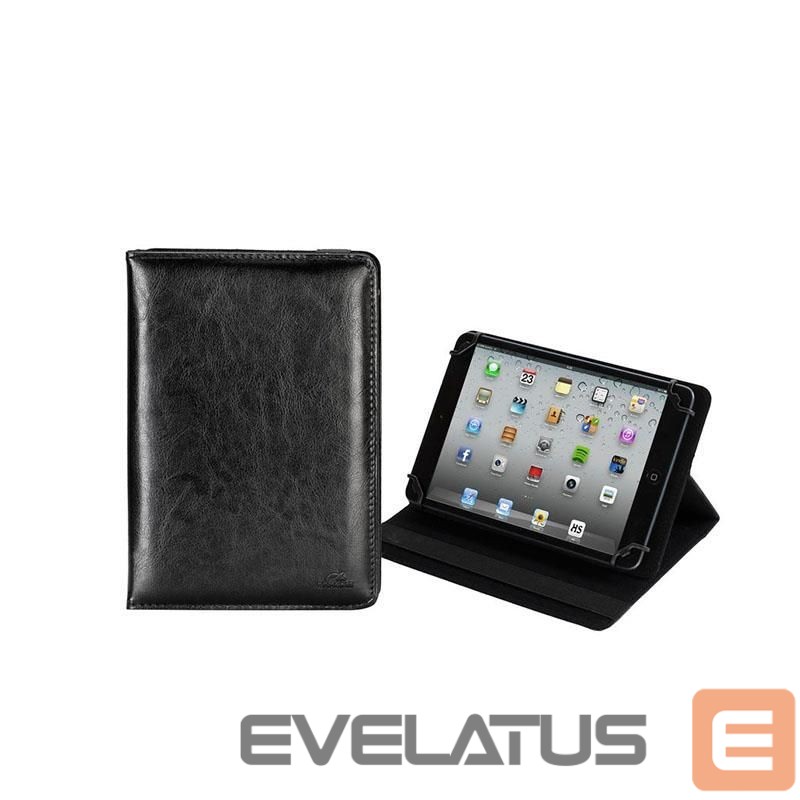 Maciņš grāmata RIVACASE TABLET SLEEVE ORLY 7-8"/3003 BLACK