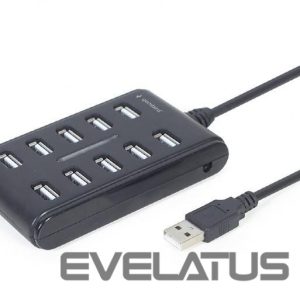 Parveidotājs Gembird  I/O HUB USB2 10PORT/UHB-U2P10P-01 