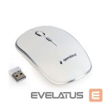 Datora pele Gembird  MOUSE USB OPTICAL WRL/WHITE MUSW-4B-01-W 