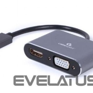 Modules un transceivers Gembird  I/O ADAPTER USB3 TO HDMI/VGA/GREY A-USB3-HDMIVGA-01 