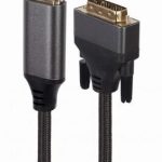 Monitoru piederums Gembird  CABLE DISPLAY PORT TO DVI/1.8M CC-DPM-DVIM-4K-6 