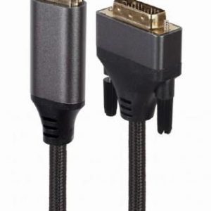 Monitoru piederums Gembird  CABLE DISPLAY PORT TO DVI/1.8M CC-DPM-DVIM-4K-6 