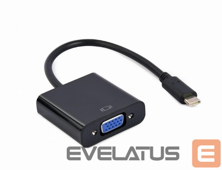 Modules un transceivers Gembird I/O ADAPTER USB-C TO VGA/A-CM-VGAF-01