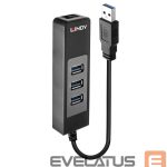 Parveidotājs LINDY  I/O HUB USB3 & LAN ADAPTER/43176 