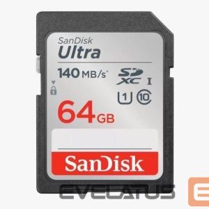 Cita datorprece SANDISK BY WESTERN DIGITAL  MEMORY SDXC 64GB UHS-I/SDSDUNB-064G-GN6IN SANDISK 