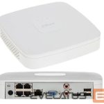 novērošanas aksesuari DAHUA  NET VIDEO RECORDER 4CH 4POE/NVR4104-P-EI 