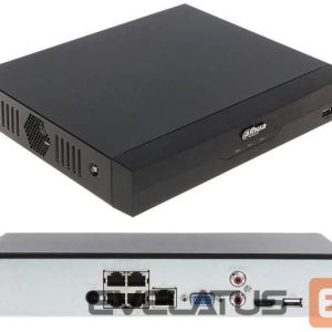 novērošanas aksesuari DAHUA  NET VIDEO RECORDER 4CH 4POE/NVR4104HS-P-EI 