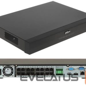 novērošanas aksesuari DAHUA  NET VIDEO RECORDER 16CH 16POE/NVR4216-16P-EI 