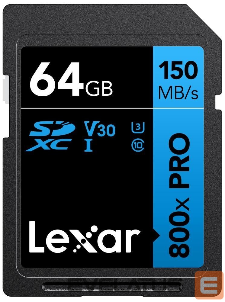 Cita datorprece Lexar MEMORY SDXC 64GB UHS-I/LSD0800P064G-BNNNG