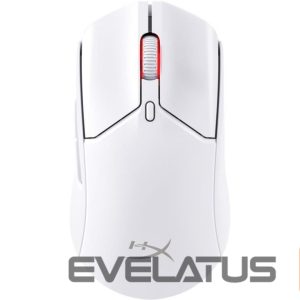 Datora pele HyperX  MOUSE USB OPTICAL WRL/PULSEFIRE HASTE 2 WHITE 