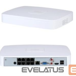 novērošanas aksesuari DAHUA  NET VIDEO RECORDER 8CH 8POE/NVR4108-8P-EI 