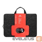 Portatīvo datoru soma RIVACASE  NB SLEEVE ANVIK 15.6" + MOUSE/7916 BLACK 