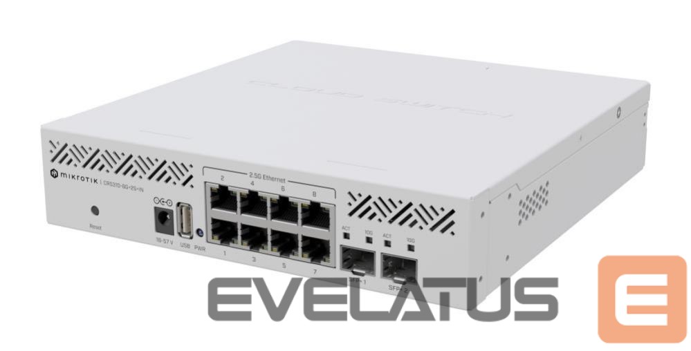 Nevadāms centrmezgls Mikrotik Switch||CRS310-8G+2S+IN|1|2|CRS310-8G+2S+IN
