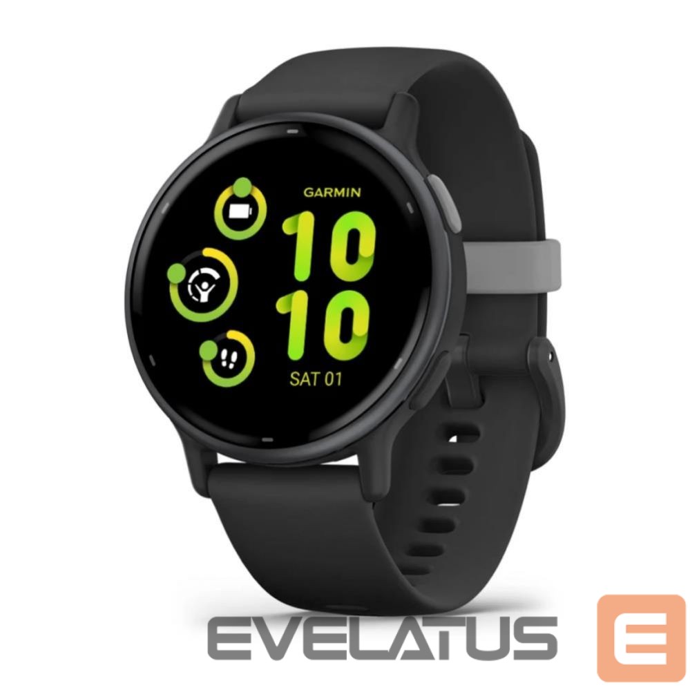 Viedpulksteni Garmin SMARTWATCH VIVOACTIVE 5/BLACK/SLAT 010-02862-10