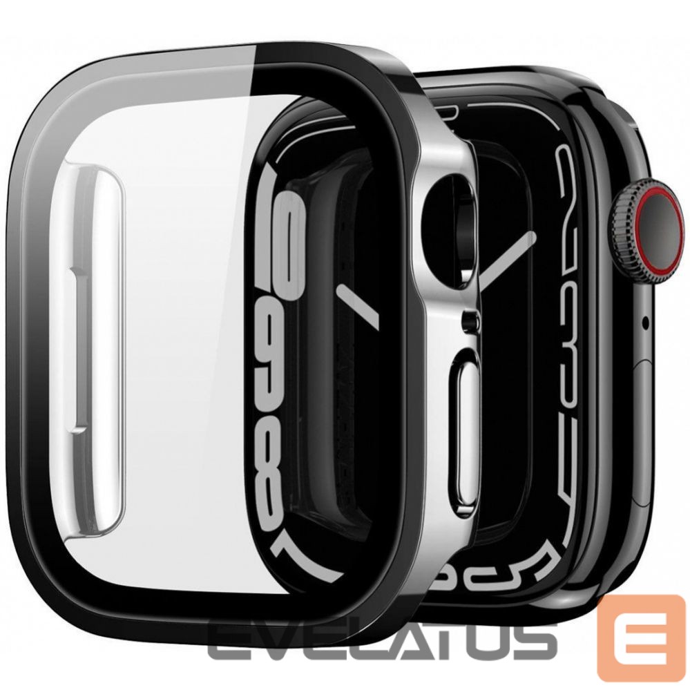 Ekrāna aizsardzība Dux Ducis Hamo Apple Watch Series 7/8/9 Case (PC) 41MM Black