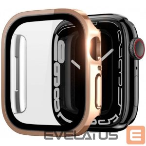 Ekrāna aizsardzība Dux Ducis  Hamo Apple Watch Series 7/8/9 Case (PC) 41MM Rose Gold