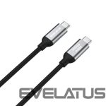 Kabelis Evelatus  Flex Cable Pro USB 2.0 Type C to Type C 1.2M 240W 5A Black