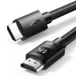 Kabelis Ugreen  4K HDMI Cable Male to Male Braided 5m Black