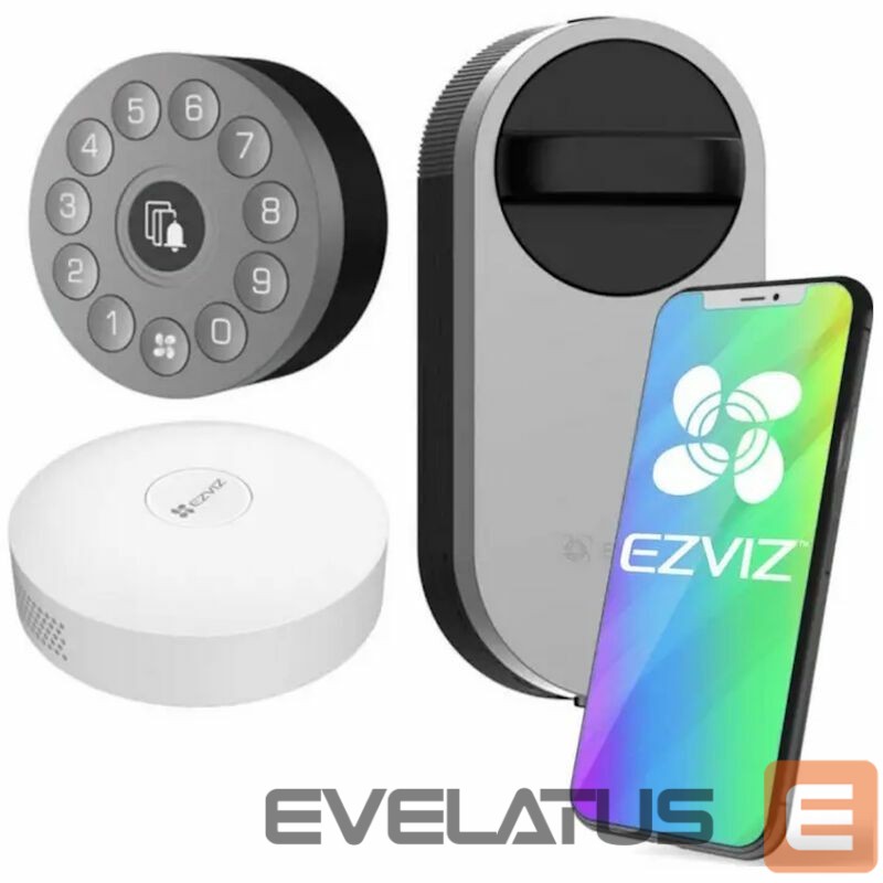 Viedierīce EZVIZ DL01S-DIY Lock Kit (Lock+Keypad+A3 Hub)