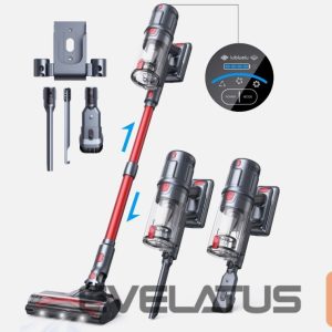 Putekļusūcējs Lubluelu  L7 Pro Self-Standing Cordless Stick Vacuum Cleaner 140AW 33KPA Hoover 