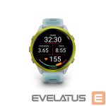 Viedpulksteni Garmin  Forerunner 570 - 47mm, Amp Yellow Aluminium with Translucent Whitestone/Turquoise Band
