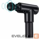 Citi iLike  GG Portable Fascial Muscle Massage Gun with 6-level variable vibration + 3 nozzles Black