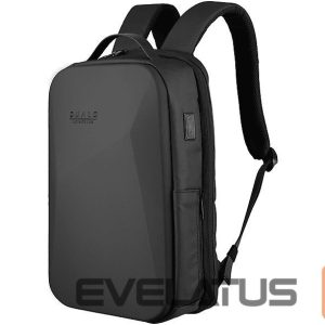 Mugursomas QUALO  Laptop backpack Ultimate Line USB-C 15.6 Black