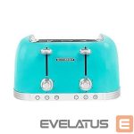 Elektropreces un piederumi Schneider  ACAPULCO 4-SLOT VINTAGE TOASTER Green