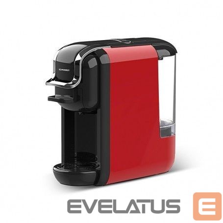 Elektropreces un piederumi Schneider MULTI-CAPSULE ESPRESSO Red