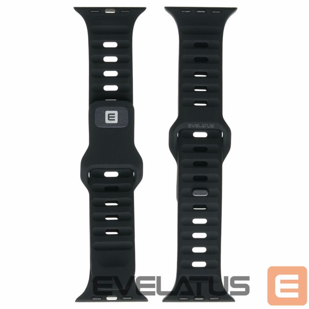 Siksniņa Evelatus Evelatus Watch 38/40/41 Sport Silicone Loop Black