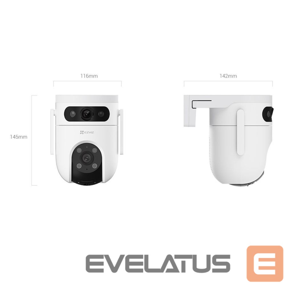 IP kameras EZVIZ H9C 5MP+5MP Outdoor Pan 360 Camera