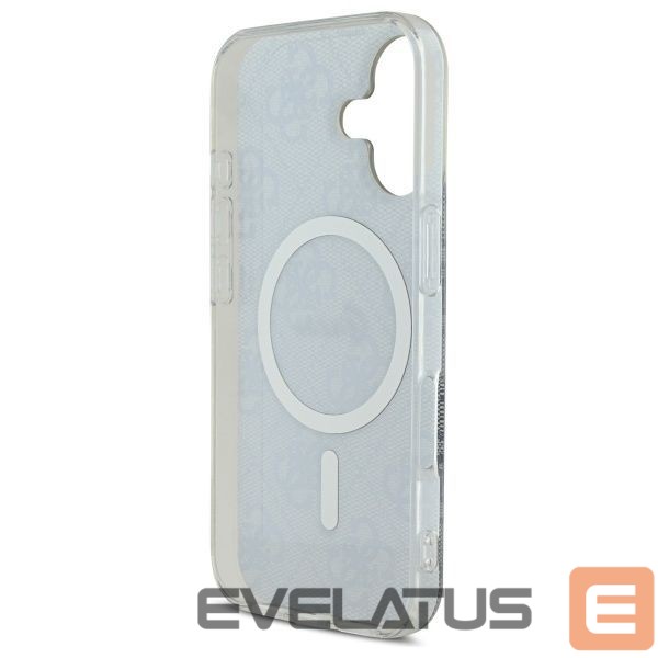 Cits mobilo telefonu aksesuārs Guess Guess IML 4G MagSafe iPhone 16 Case - Blue
