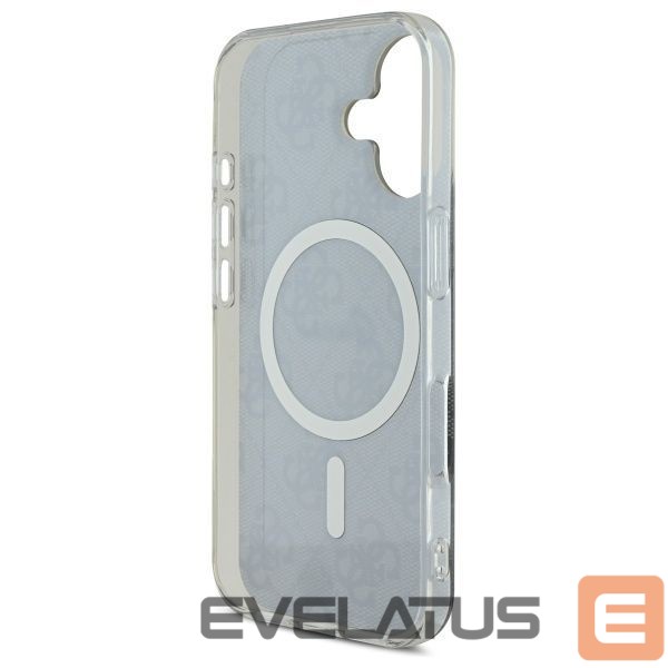 Cits mobilo telefonu aksesuārs Guess Guess IML 4G MagSafe iPhone 16 Case - Black