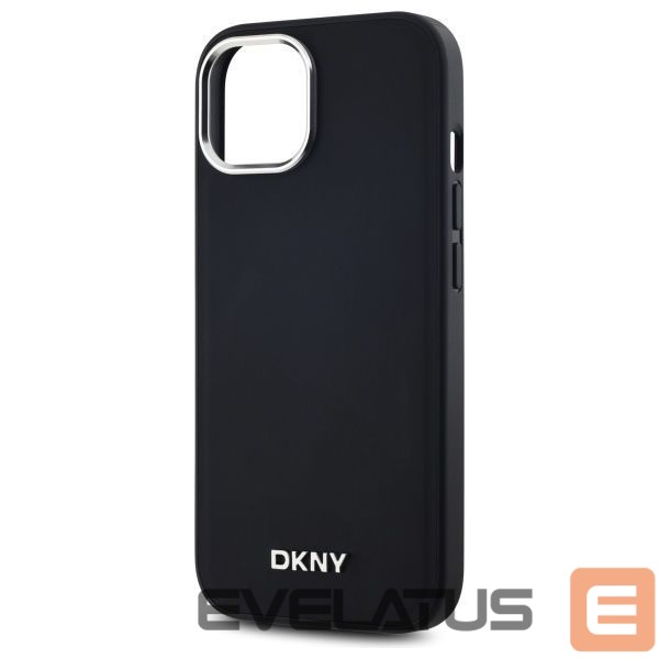 Cits mobilo telefonu aksesuārs DKNY DKNY Plain Logo MagSafe iPhone 14 Case - Black