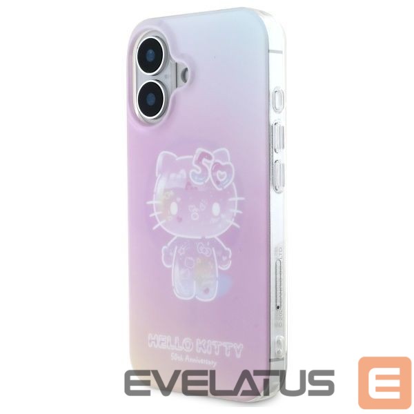 Cits mobilo telefonu aksesuārs Hello Kitty Hello Kitty IML 50th Anniversary Magsafe iPhone 16 Case - Pink