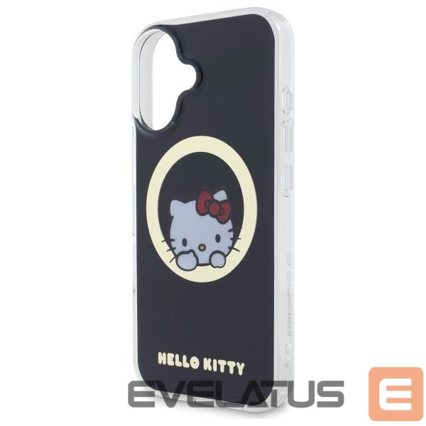 Cits mobilo telefonu aksesuārs Hello Kitty Hello Kitty IML Sweet Kitty Magsafe iPhone 16 Case - Black