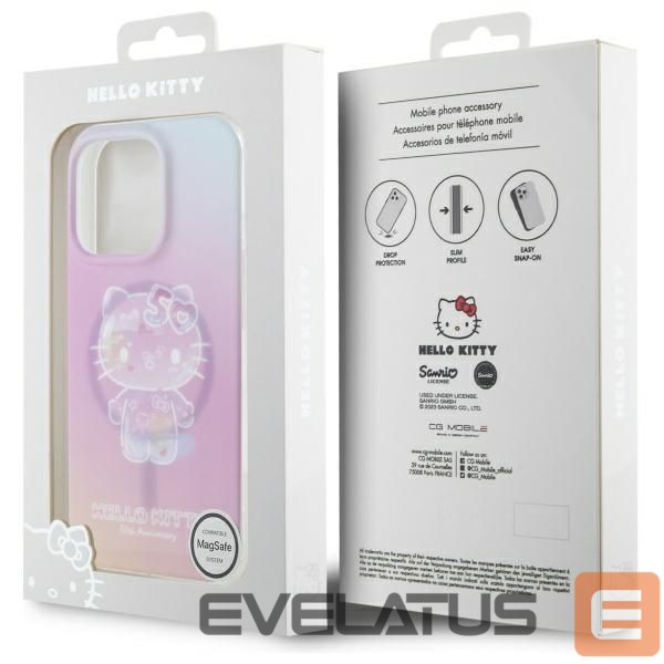 Cits mobilo telefonu aksesuārs Hello Kitty Hello Kitty IML 50th Anniversary Magsafe Case for iPhone 16 Pro Max - Pink