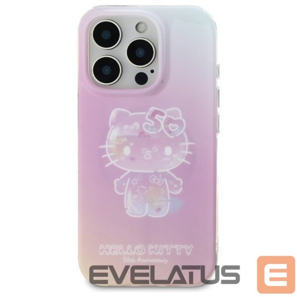 Cits mobilo telefonu aksesuārs Hello Kitty Hello Kitty IML 50th Anniversary Magsafe Case for iPhone 16 Pro Max - Pink