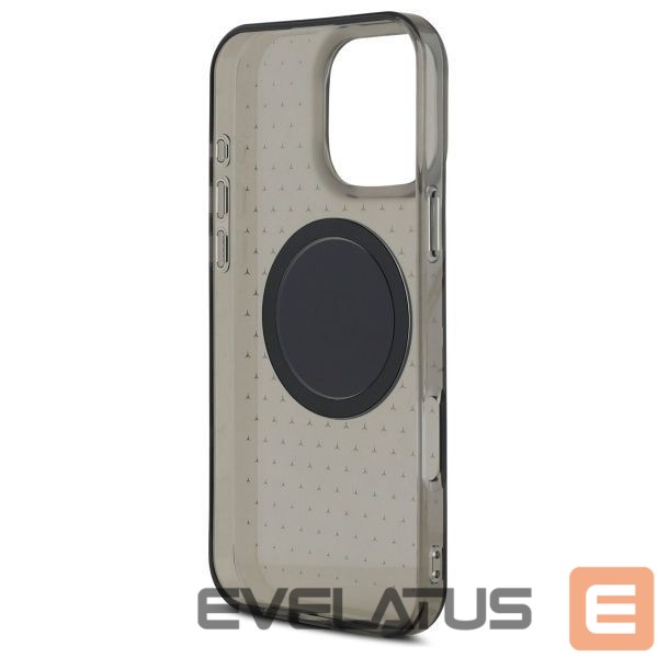 Cits mobilo telefonu aksesuārs Mercedes-Benz Mercedes MB Case Star Pattern for iPhone 16 Pro - Black