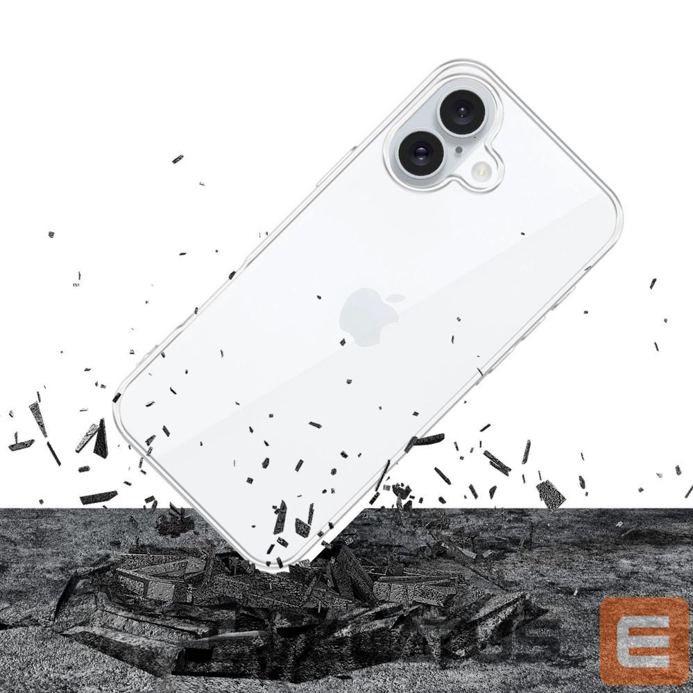 Cits mobilo telefonu aksesuārs 3MK 3mk Clear Case for iPhone 16 Plus - transparent