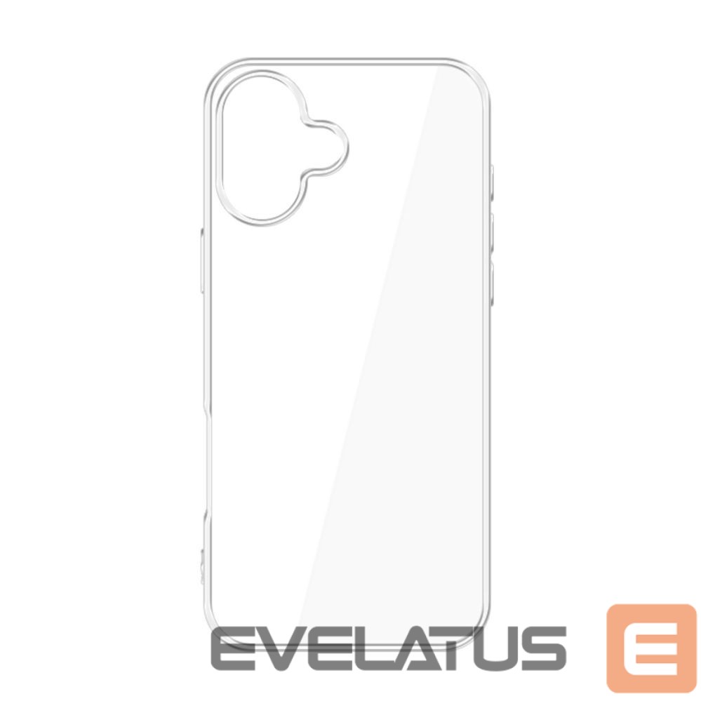 Cits mobilo telefonu aksesuārs 3MK 3mk Clear Case for iPhone 16 Plus - transparent
